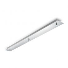 Rosone metallo 3 lampa sufitowa chrom